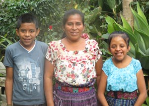 Photo of Martita and her family