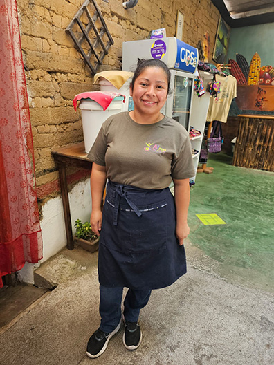Marta at work